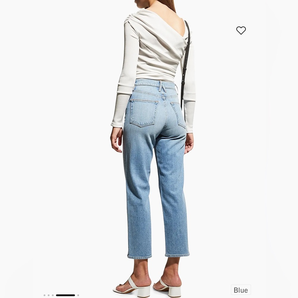 Slvrlake Madison cropped blue jeans size 25 like new fit tts - Picture 2 of 10